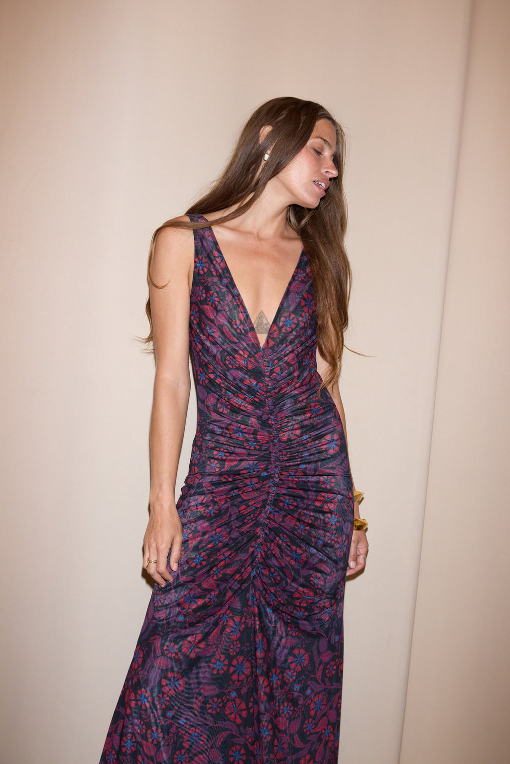 DYLAN DRESS - NIGHTSHADE