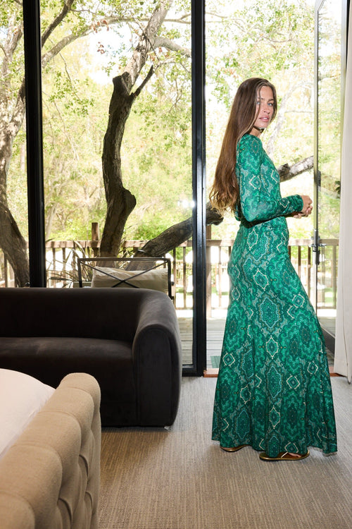 ANNIE LONG SLEEVE - MALACHITE - eywasouls