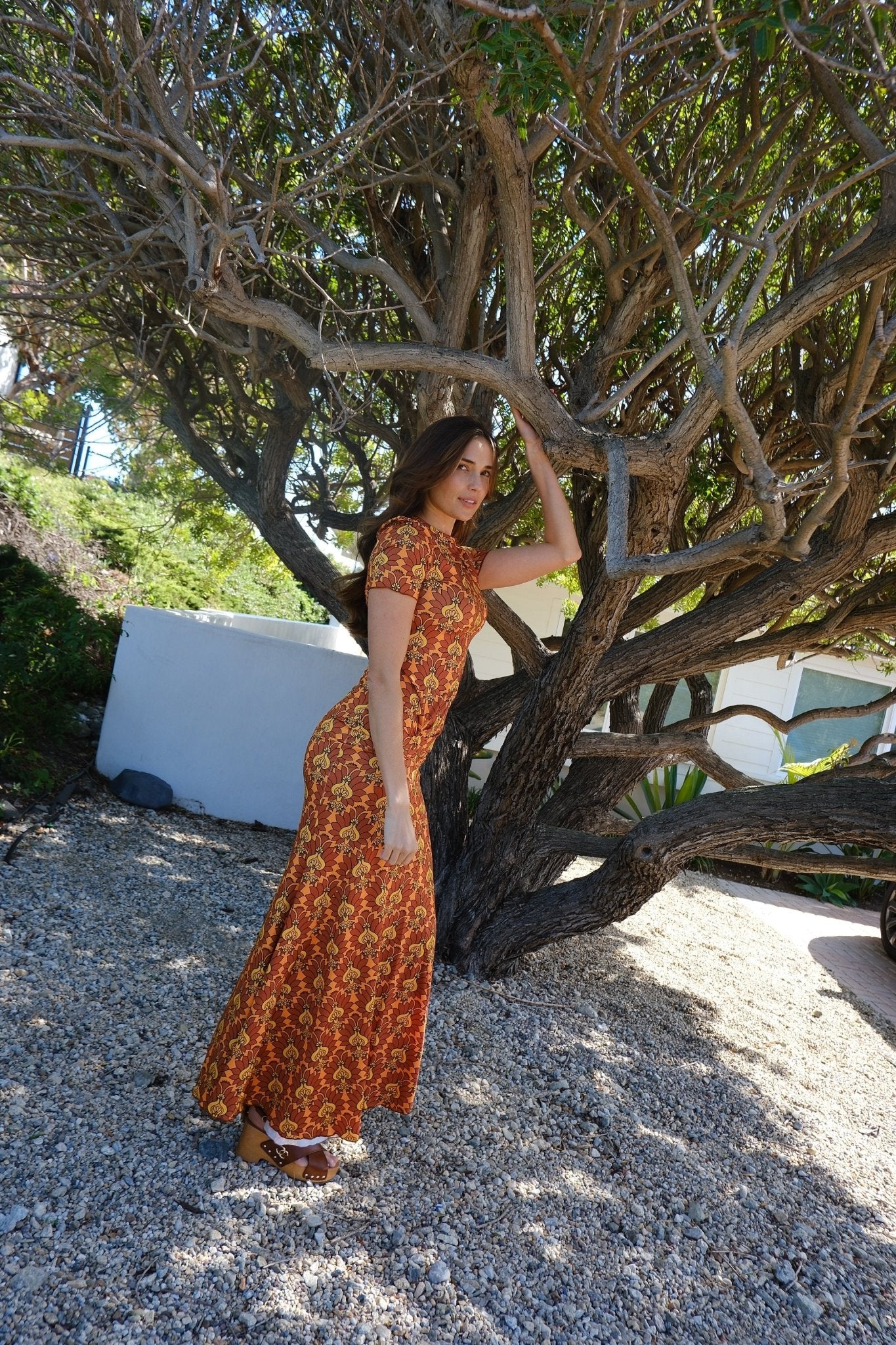 ANNIE SHORT SLEEVE - AMBER LOTUS - eywasouls