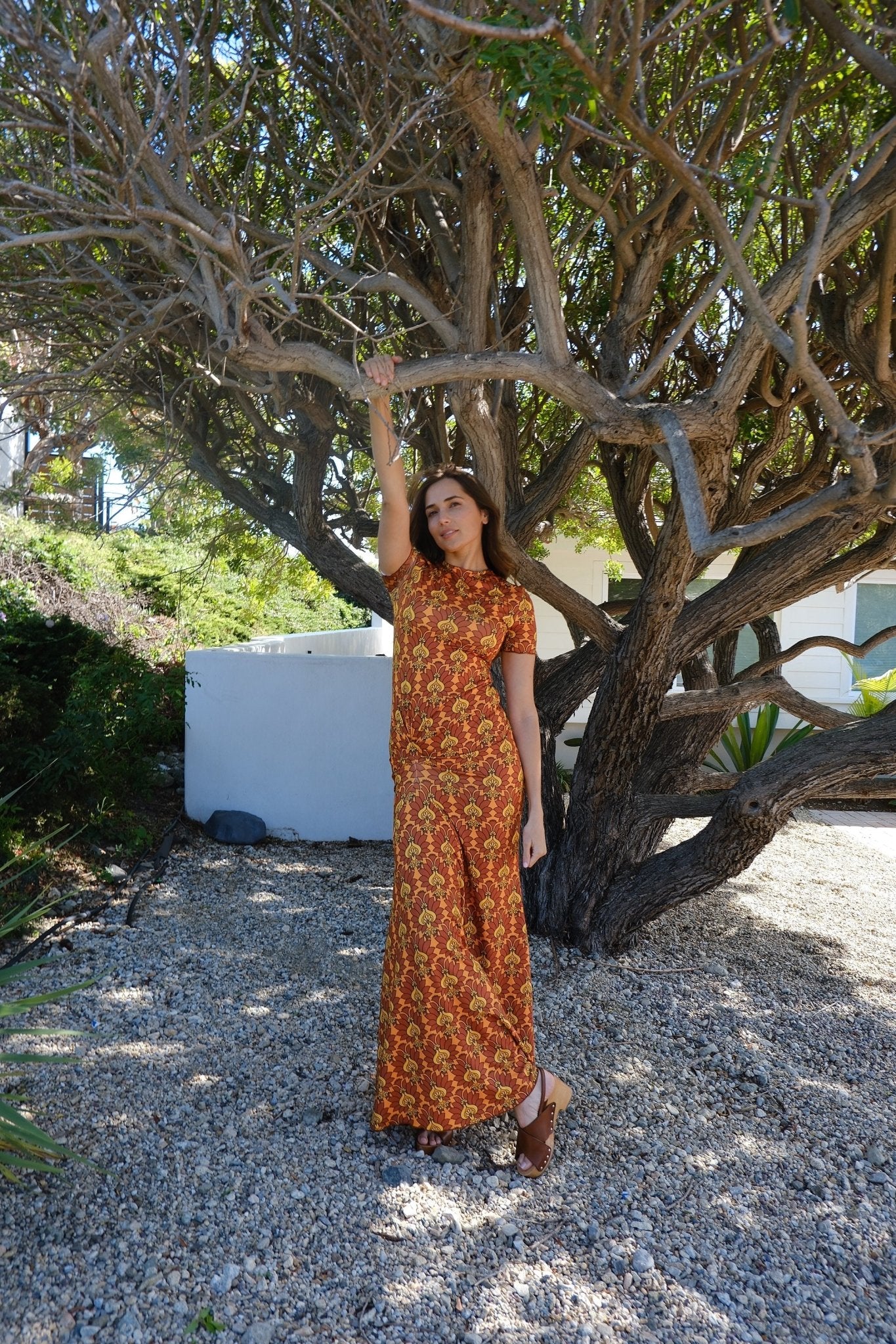 ANNIE SHORT SLEEVE - AMBER LOTUS - eywasouls