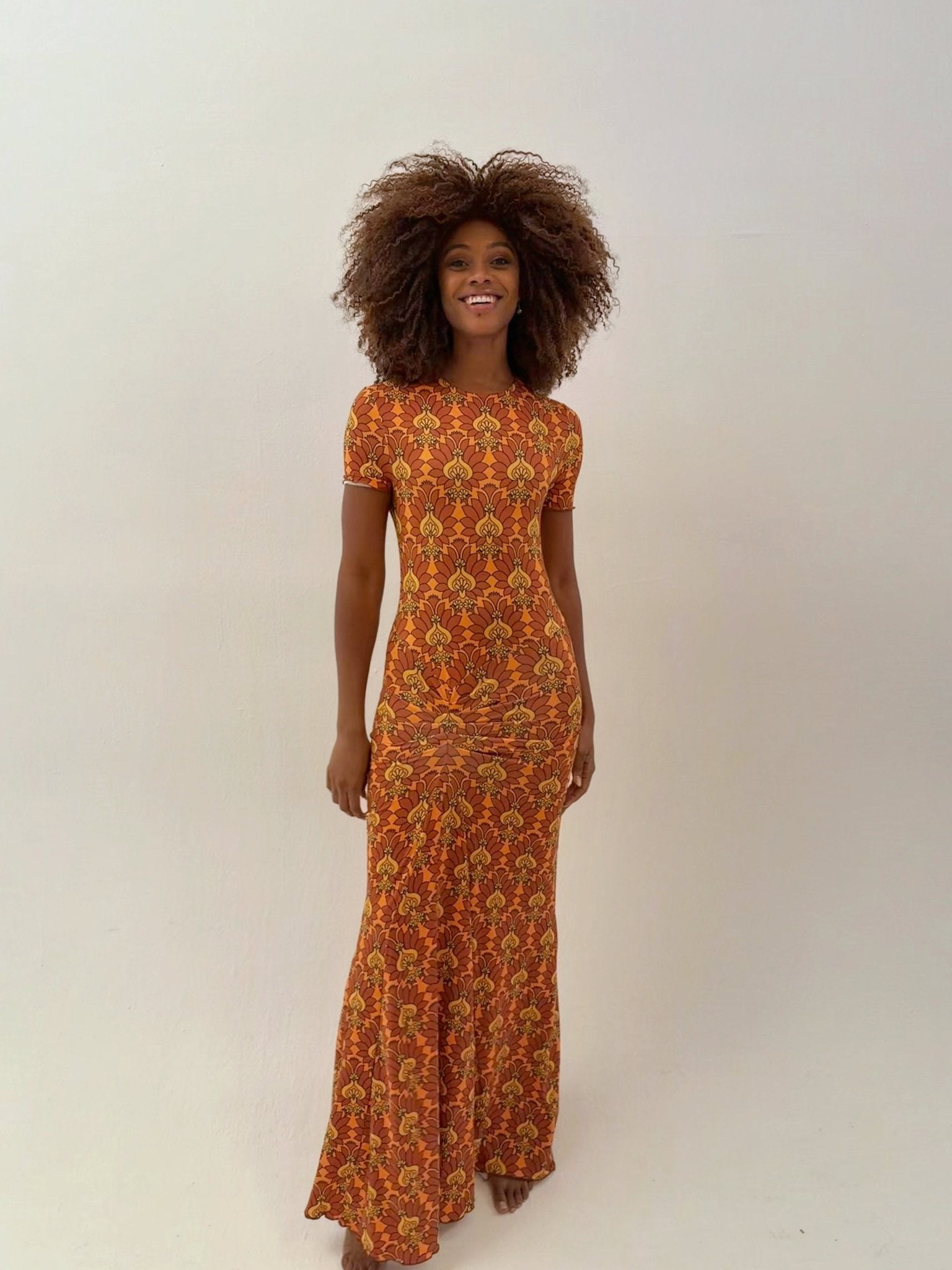 ANNIE SHORT SLEEVE - AMBER LOTUS - eywasouls