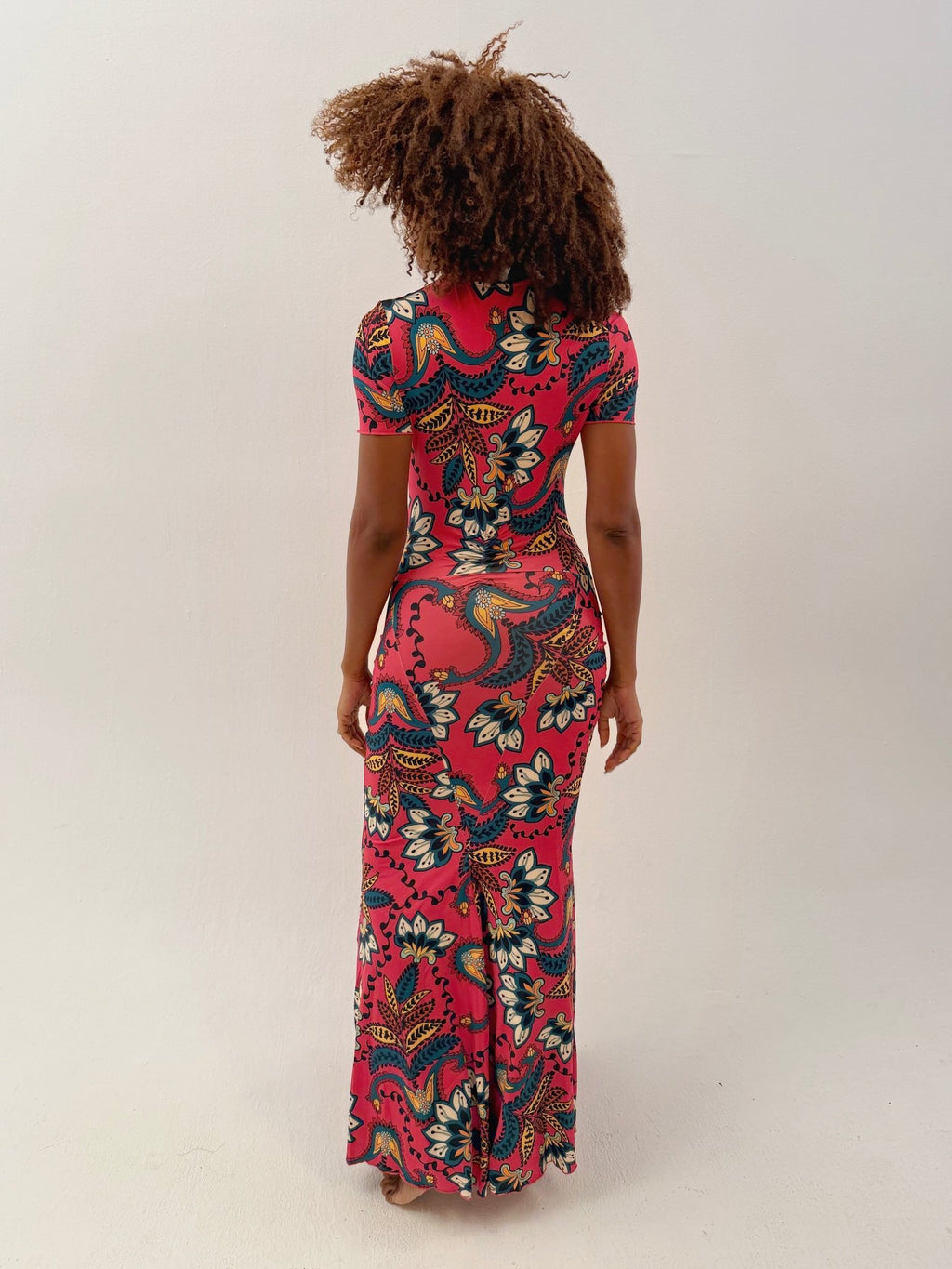 ANNIE SHORT SLEEVE - ORCHID BOTANICA - eywasouls