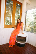 ANNIE SLEEVELESS - CORAL BLOSSOM - eywasouls