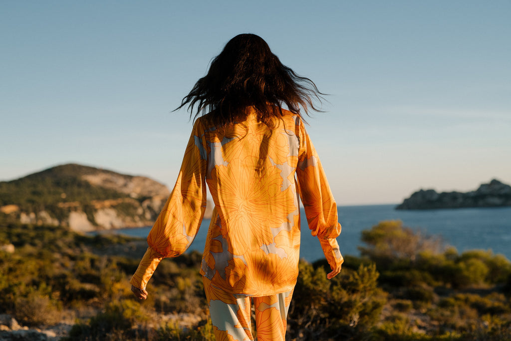 BROOKE LINT OUTLINE BLOUSE - eywasouls