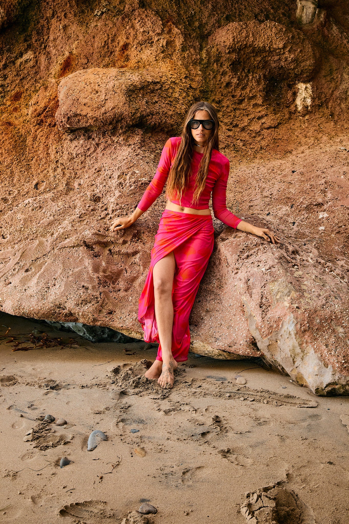 JERRY SKIRT - FUCHSIA FRENZY - eywasouls