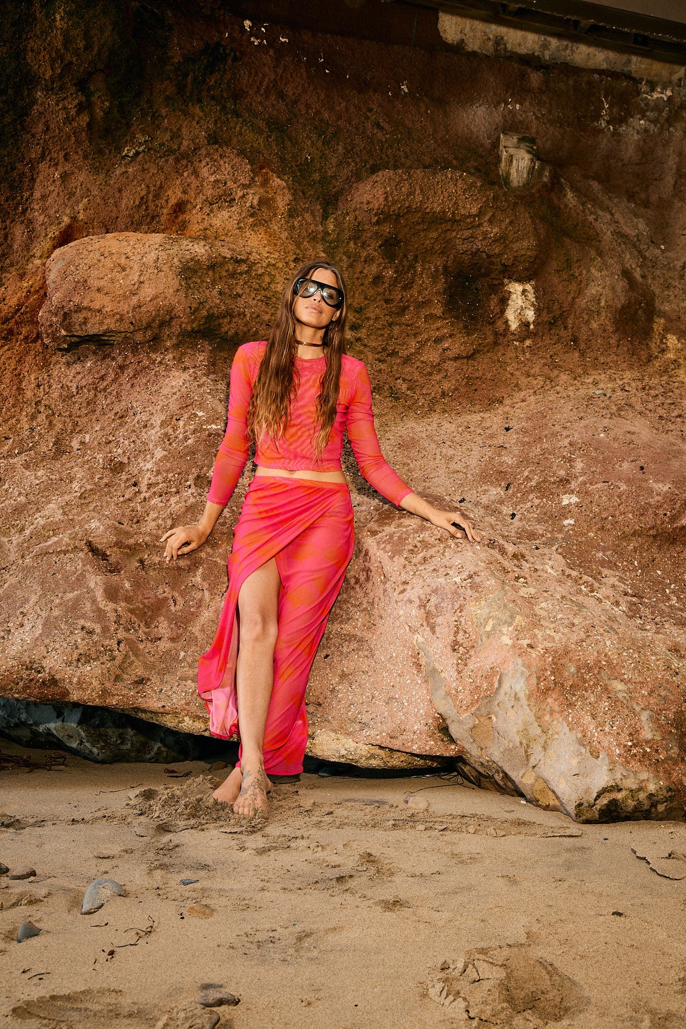 JERRY SKIRT - FUCHSIA FRENZY - eywasouls