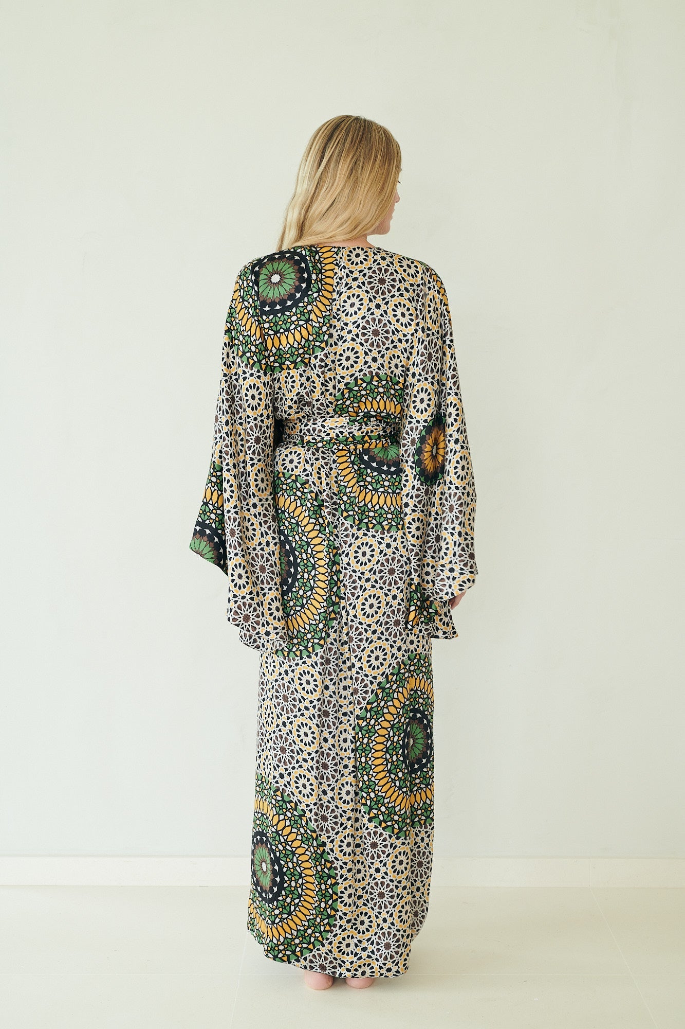 Kimiono Retro mosaic green - eywasouls