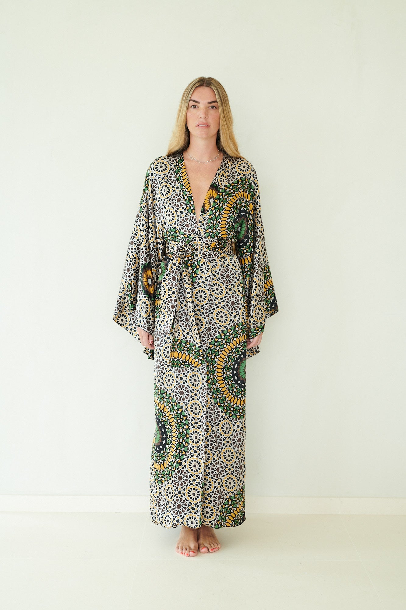 Kimiono Retro mosaic green - eywasouls