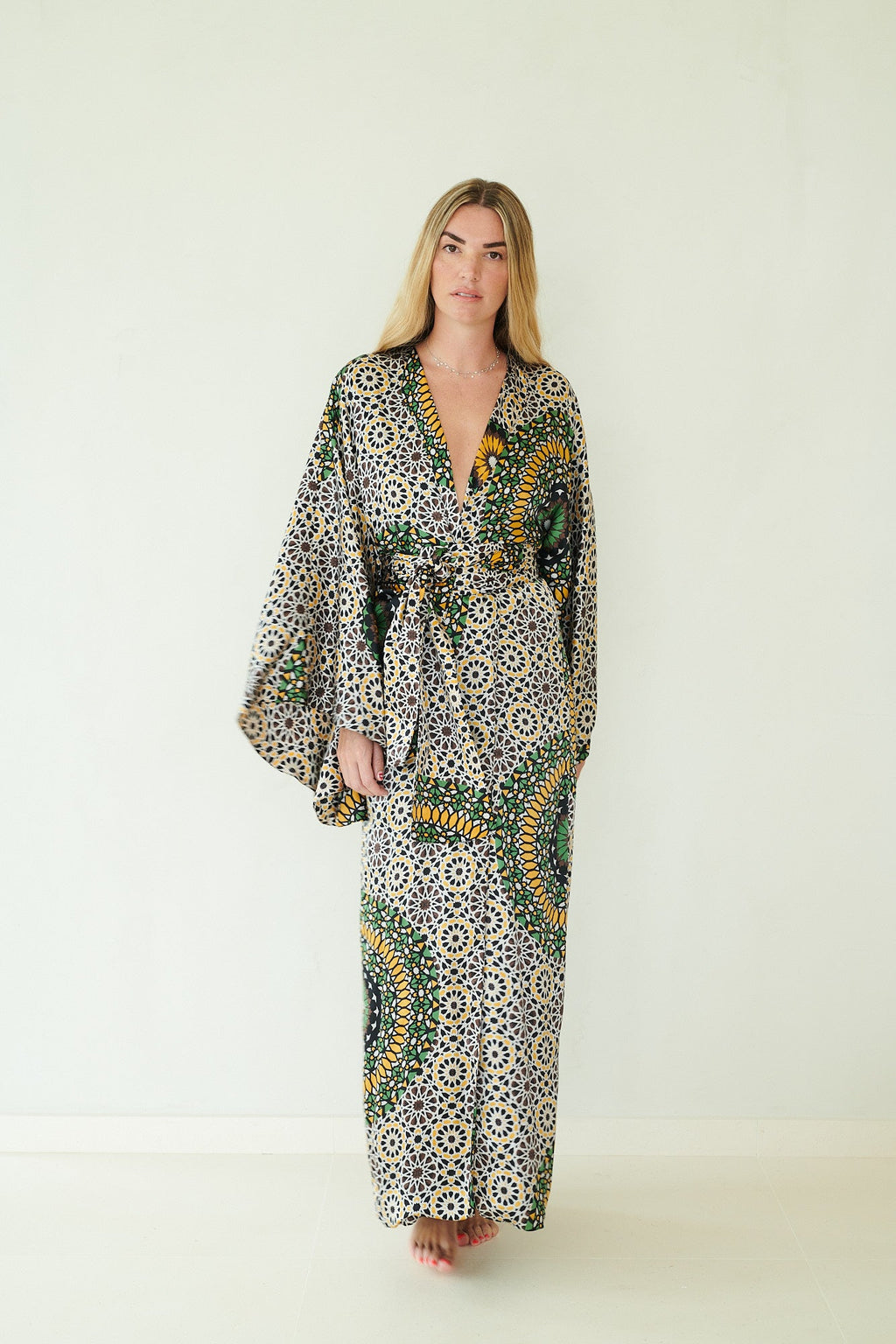 Kimiono Retro mosaic green - eywasouls