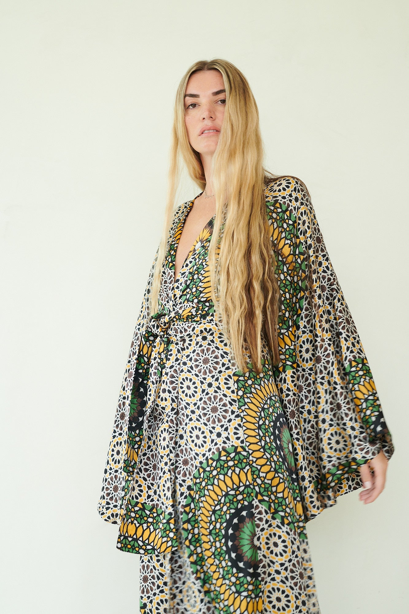 Kimiono Retro mosaic green - eywasouls