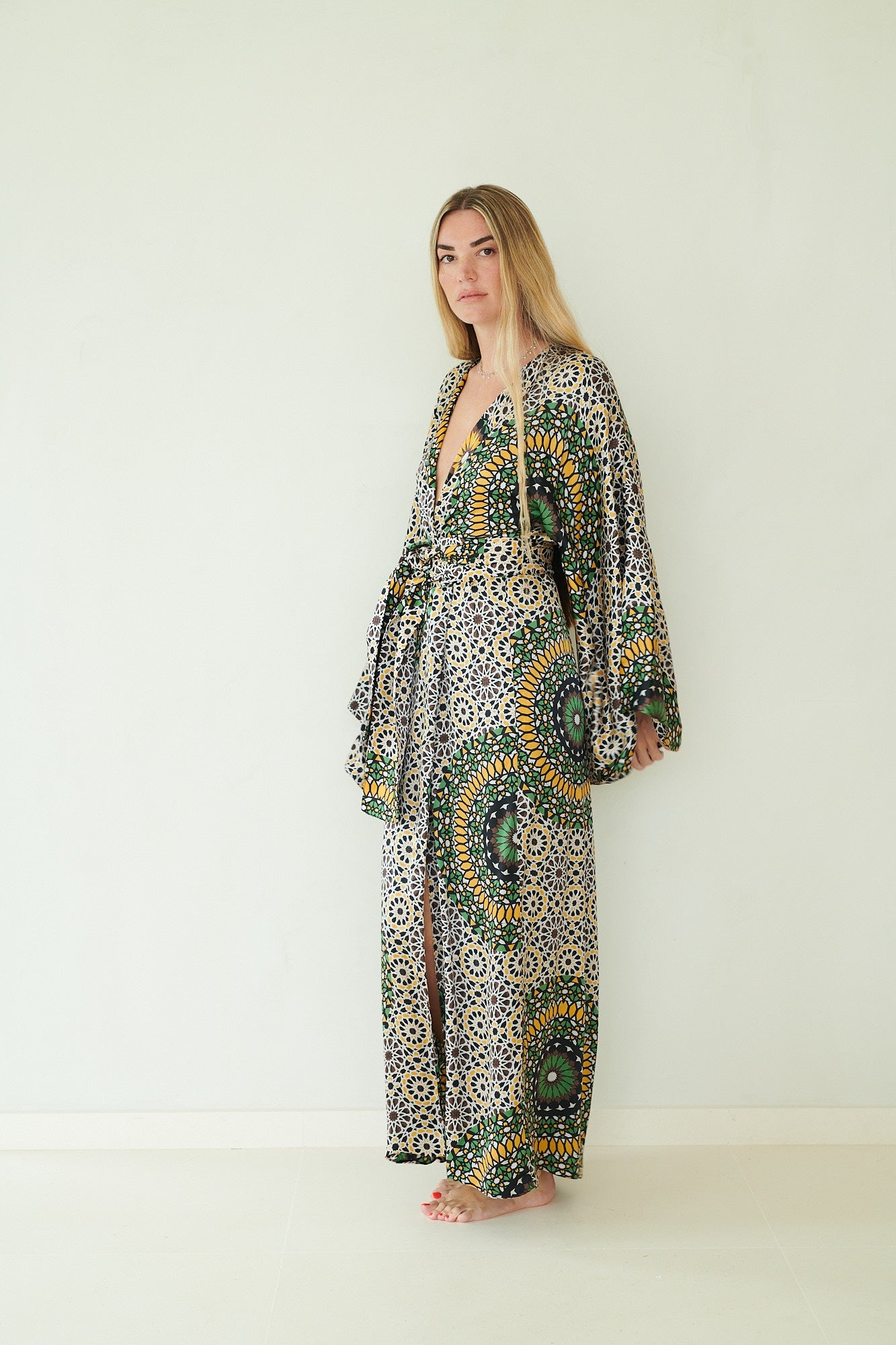 Kimiono Retro mosaic green - eywasouls