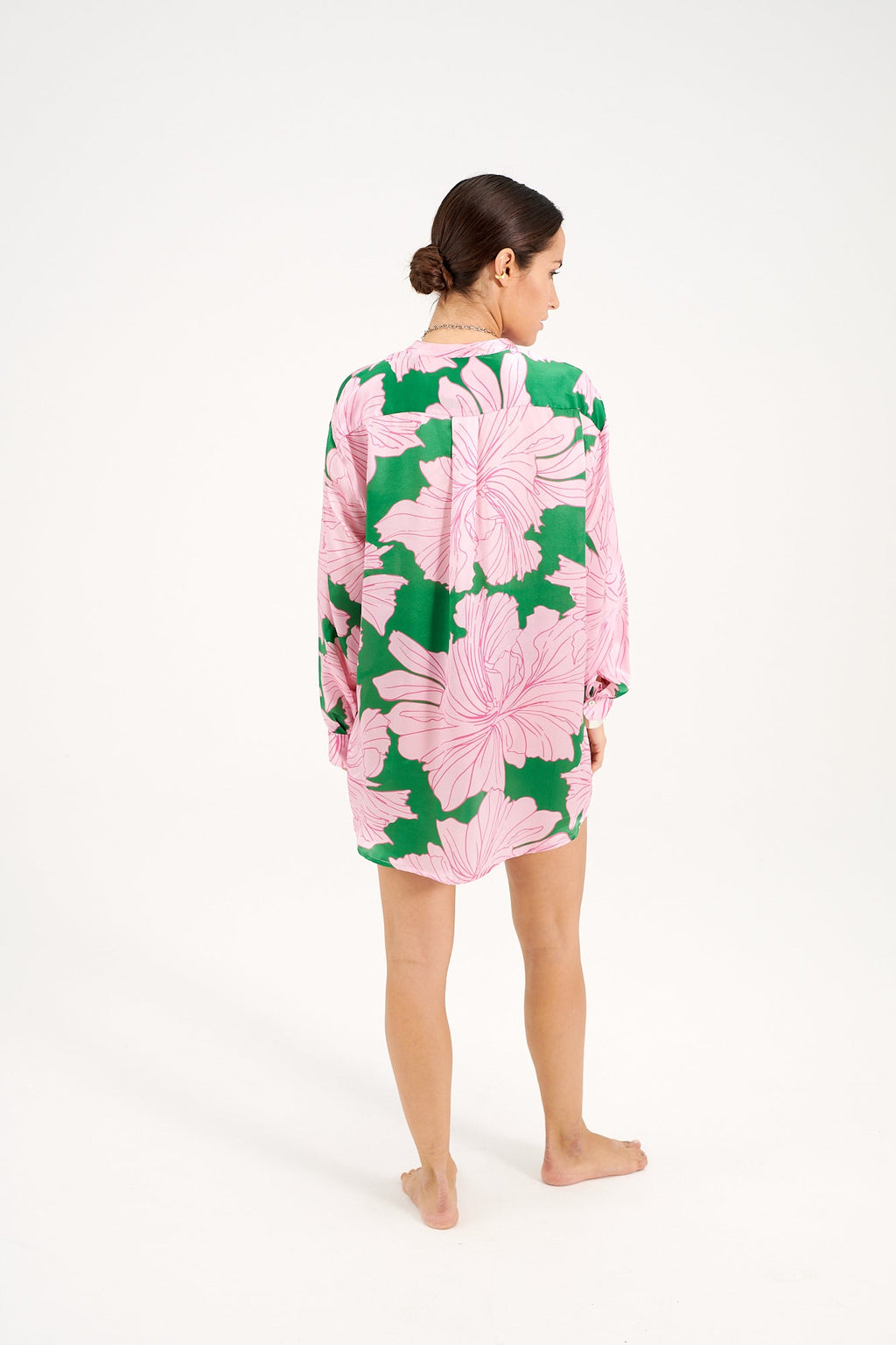 Phoenix Pink Green Floral - eywasouls