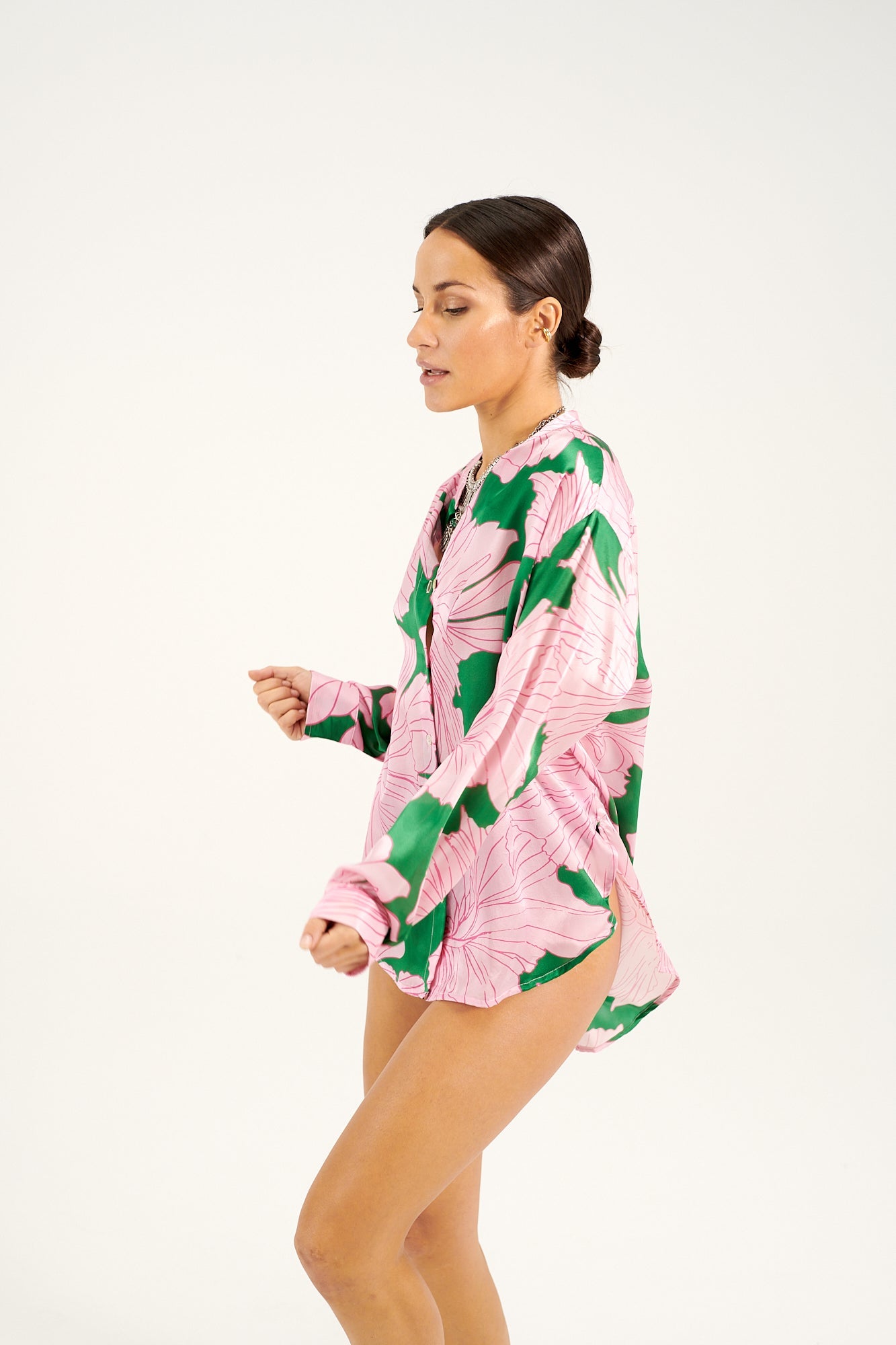 Phoenix Pink Green Floral - eywasouls