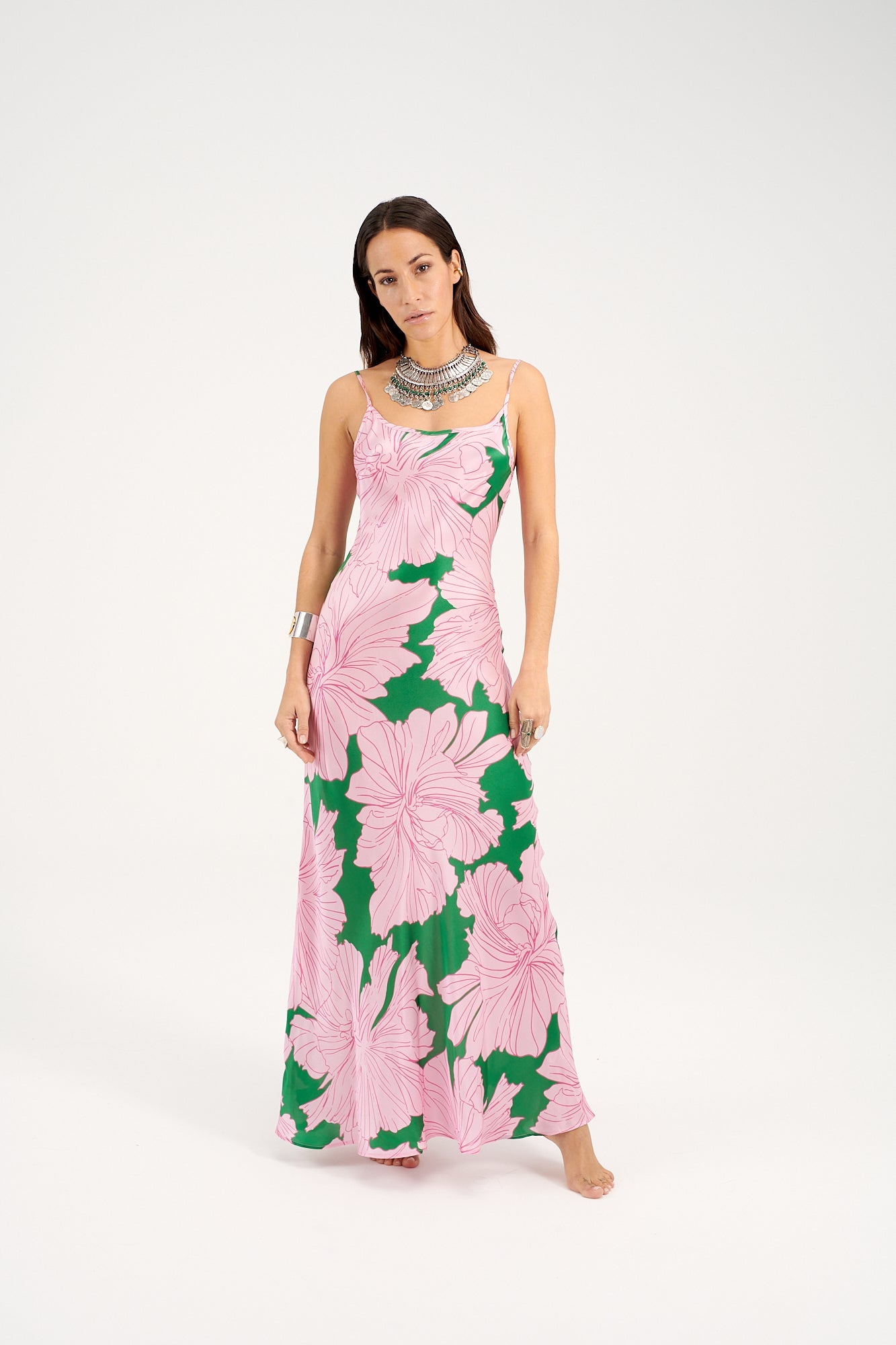 Sofia Pink Green Floral - eywasouls