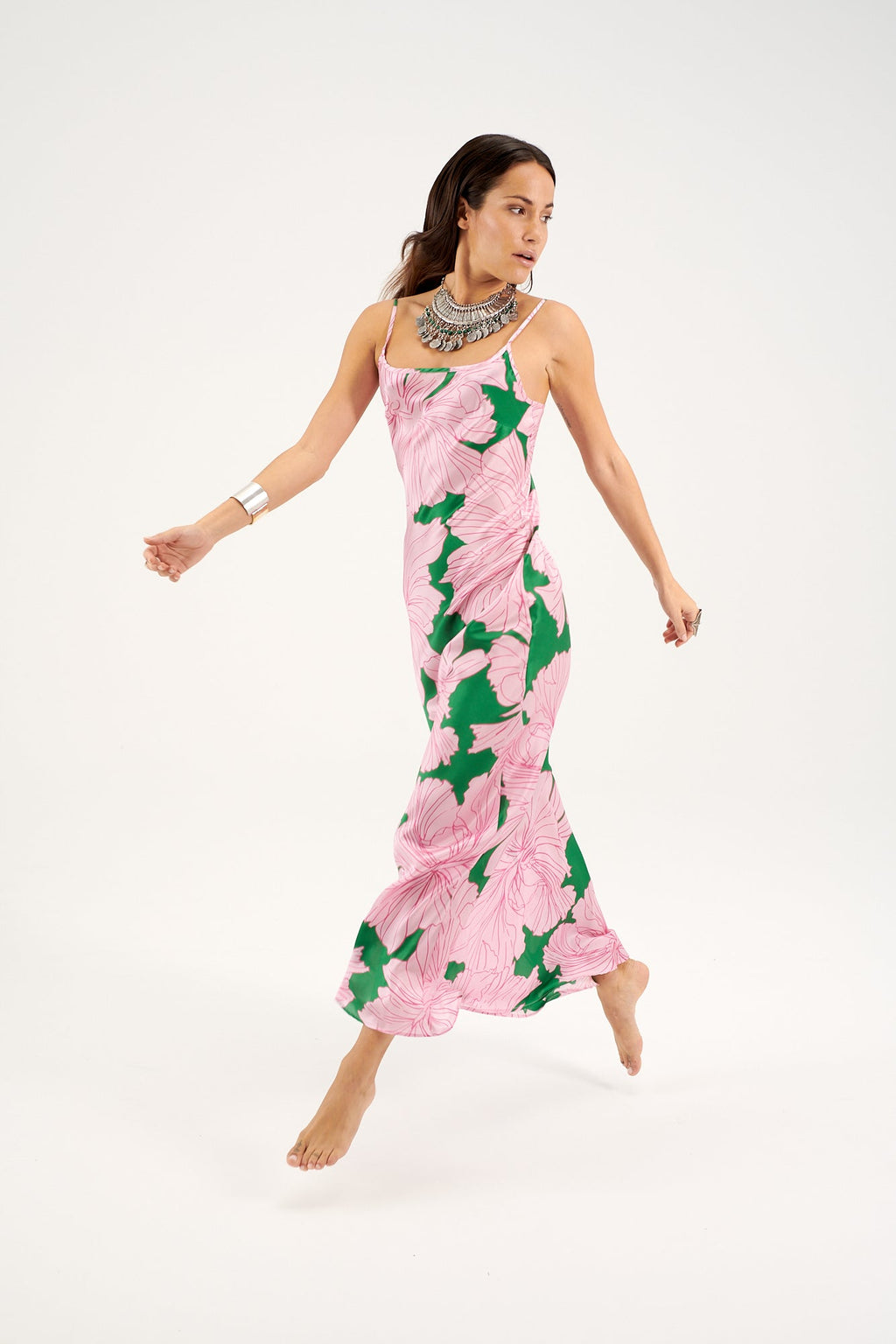 Sofia Pink Green Floral - eywasouls